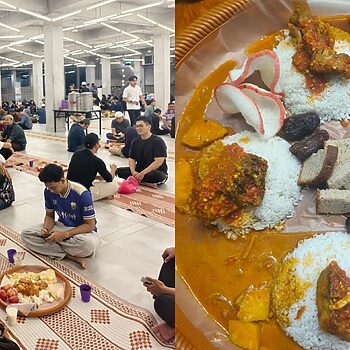 Masjid Ini 'Minta Tolong' 5 Perkara Demi Keselesaan Jemaah Buka Puasa
