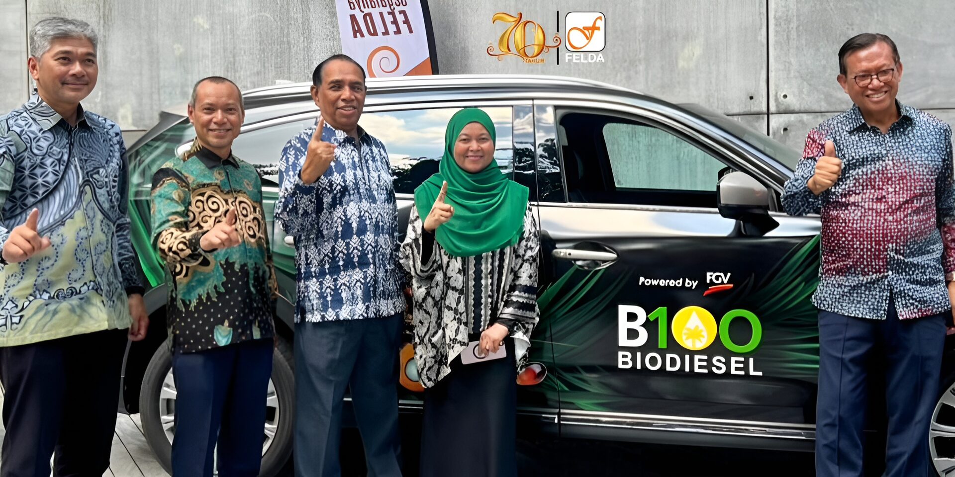 FELDA Cipta Sejarah: B100 Muncul Biodiesel Sawit Tulen Tanpa Fosil Pertama Dunia