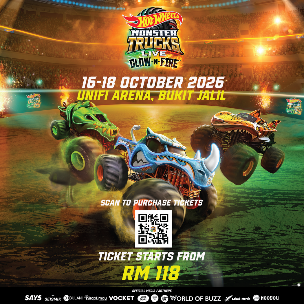 Pertama Di Asia Tenggara: Malaysia Pecah Rekod Hot Wheels Monster Trucks Live™, 22,000 Tiket Terjual Dalam 24 Jam 2 Pertama Di Asia Tenggara: Malaysia Pecah Rekod Hot Wheels Monster Trucks Live™, 22,000 Tiket Terjual Dalam 24 Jam