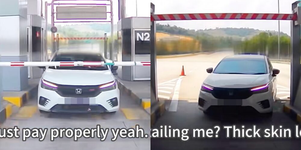 'Memang Puas Hati' - Pemandu Berjaya 'Ajar' Kereta Honda Nak Lari Bayar Tol Raih Pujian Ramai