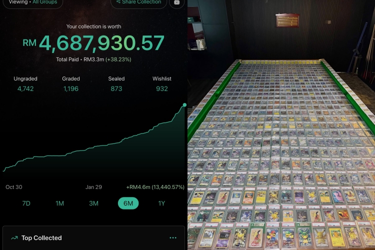 Koleksi Kad Pokémon RM4.4 Juta, Pemuda Ini Tawar Komisen RM80,000 Kepada Pencari Pembeli 2 Koleksi Kad Pokémon RM4.4 Juta, Pemuda Ini Tawar Komisen RM80,000 Kepada Pencari Pembeli