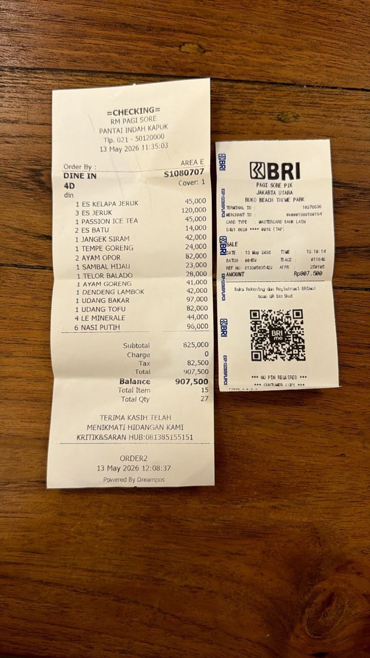 'Nasib Baik Ada Resit...' - Pengalaman Ngeri Warga Malaysia Dituduh Lari Bil Di Restoran Popular Jakarta