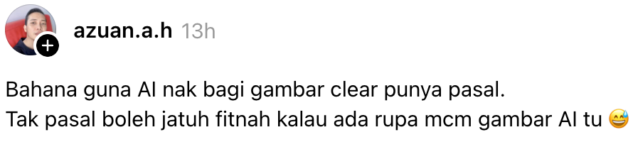 ‘Sapa Memandai Guna AI!’ - Muka Suspek Terus Berubah Lari Bentuk Asal, Netizen Mula Pertikai