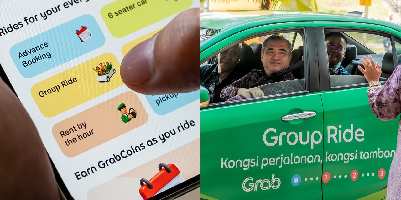 Tambang Kini 40% Lebih Murah, Grab Perkenal Fungsi Terbaharu 'Group Ride'
