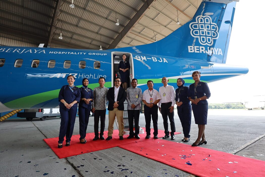 Malaysia Lakar Sejarah, Berjaya Air Lancar Pesawat ATR 72-600 'Business Class' Pertama Di Dunia 4 Malaysia Lakar Sejarah, Berjaya Air Lancar Pesawat ATR 72-600 'Business Class' Pertama Di Dunia