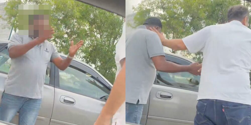 Hanya Sebab Sepatah 'Maaf', Drama Pertengkaran Dua Lelaki Di Jalan Sesak Terus Jadi Tenang