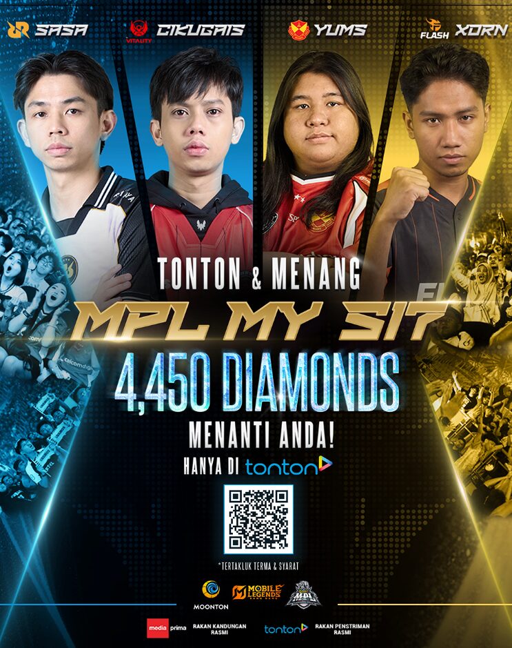 Layan MPL MY S17 Di Tonton & Kaut 4,450 Diamond Serta Skin Eksklusif Percuma