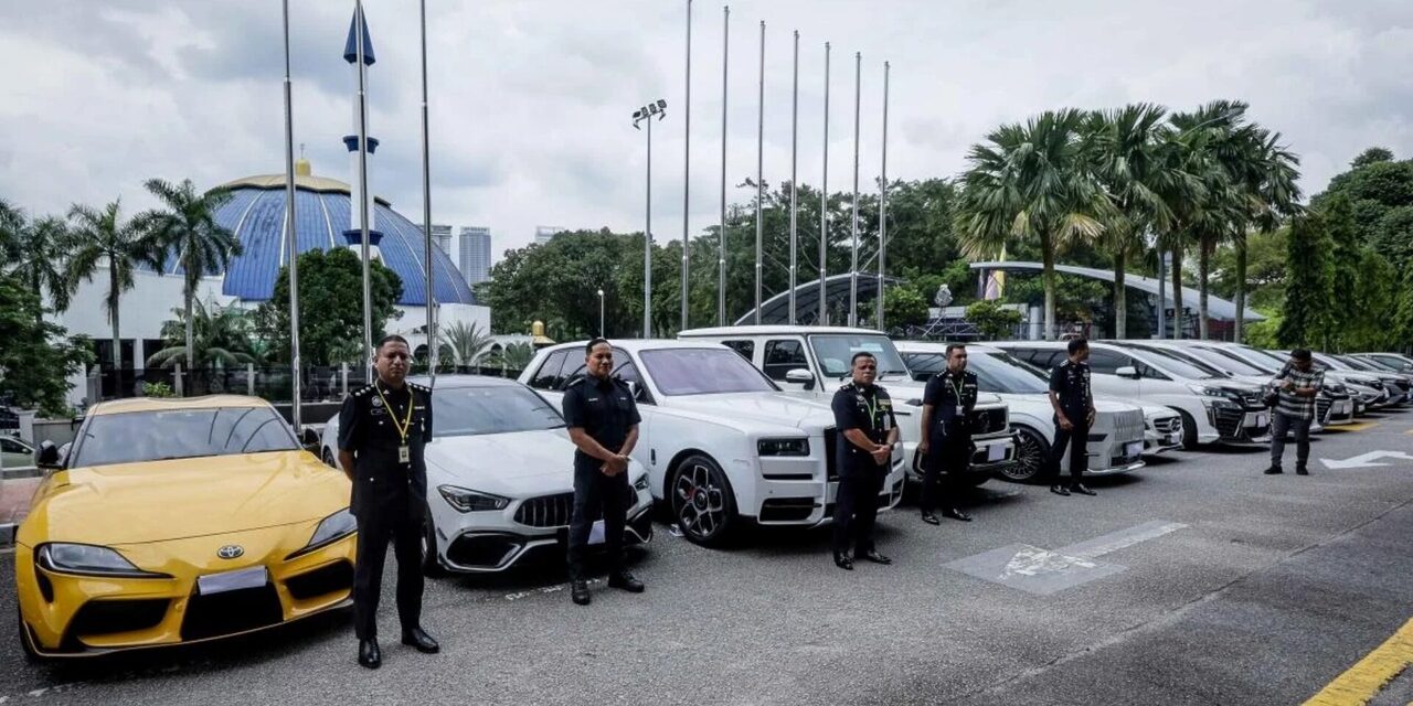 PDRM Sita Toyota Supra, Rolls-Royce, G-Wagon