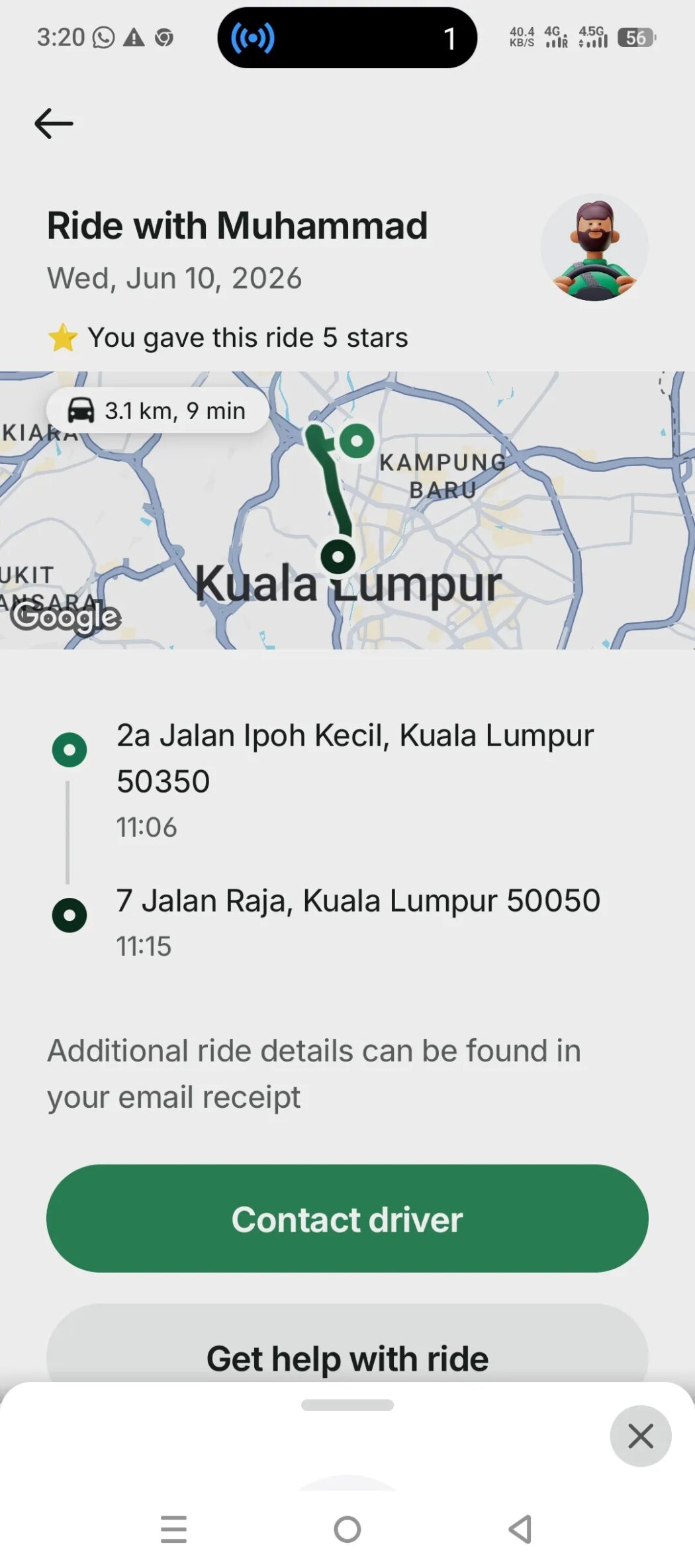 'Tak Sangka Kejadian Ini Berlaku Di Malaysia' – Pelancong Indonesia Ini Kongsi Sisi Sebenar Pemandu E-Hailing Tempatan 3 'Tak Sangka Kejadian Ini Berlaku Di Malaysia' – Pelancong Indonesia Ini Kongsi Sisi Sebenar Pemandu E-Hailing Tempatan
