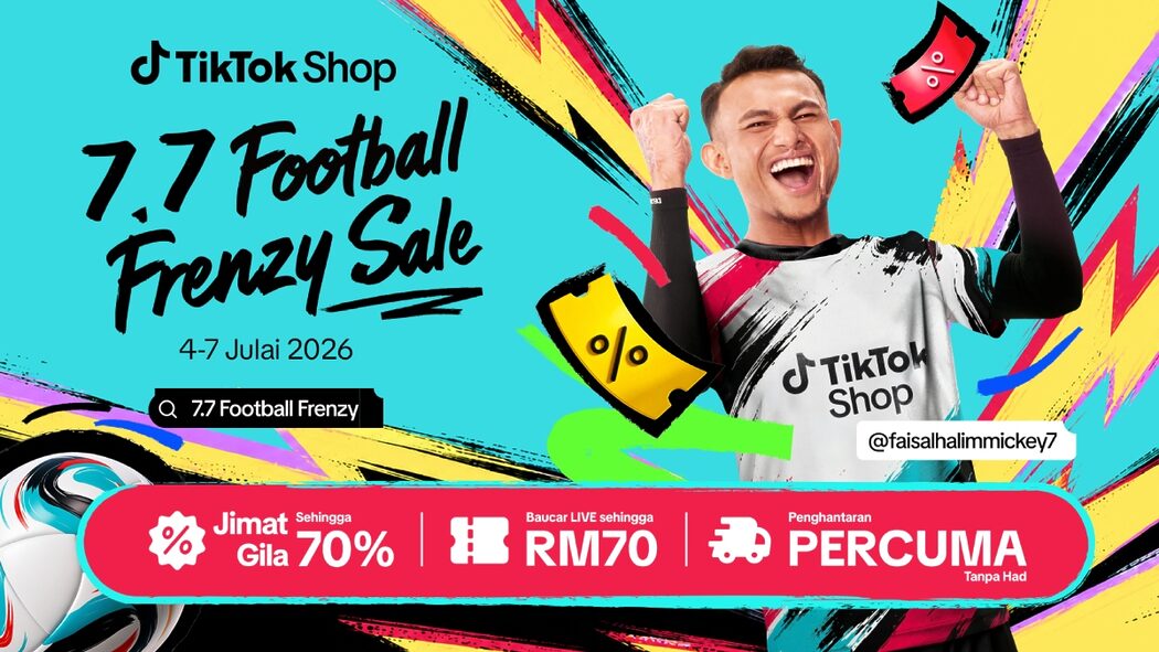 Musim Bola Makin Hangat! Cari Kata Kunci Ini Di TikTok Shop & Nikmati Diskaun Sehingga 70%