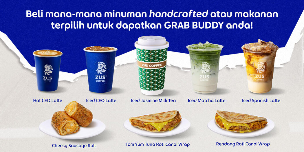 Lembah Klang ‘Diserang’ Gergasi Hijau Comel, Ini Kisah Di Sebalik GRAB BUDDY Kolaborasi ZUS COFFEE x GrabFood