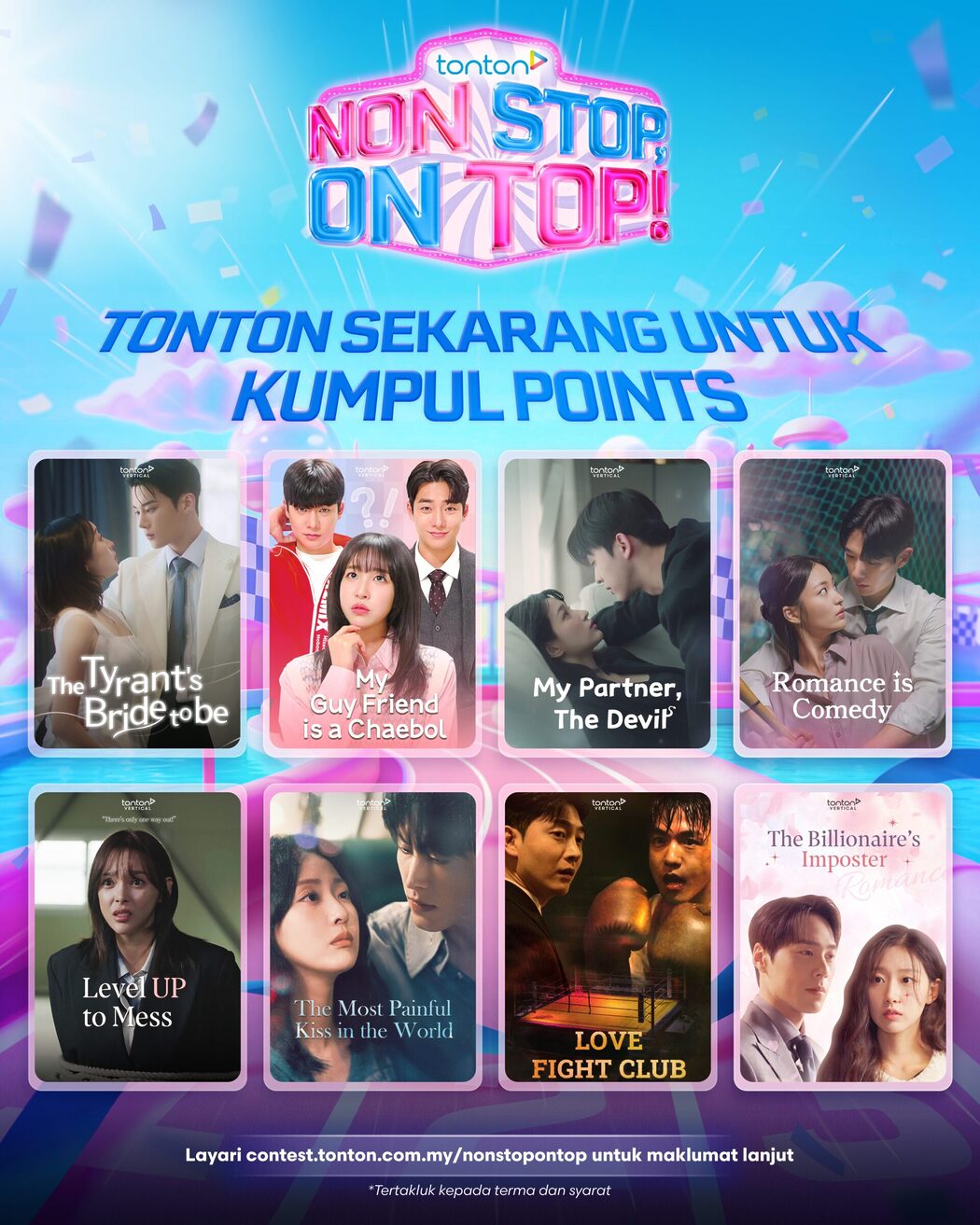 Kempen 'Tonton Non Stop, On Top' Cetus Fenomena: Layan Drama Kegemaran & Rebut Hadiah Melebihi RM700,000 2 Kempen 'Tonton Non Stop, On Top' Cetus Fenomena: Layan Drama Kegemaran & Rebut Hadiah Melebihi RM700,000