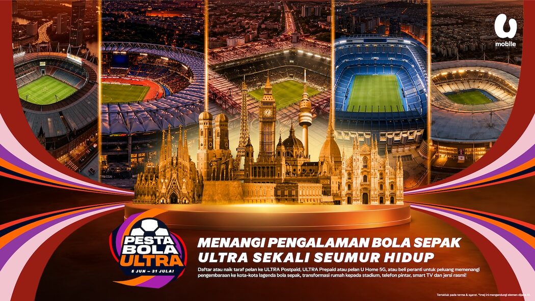 Layan Semua 104 Perlawanan World Cup 2026 Secara PERCUMA di RTMKlik Dengan U Mobile, Siap Boleh Menang Trip! 3 U Mobile