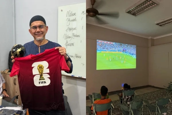 Masjid Di Subang Jaya Ini Jadi 'Port' Tengok World Cup Jam 3 Pagi Sambil Qiamullail