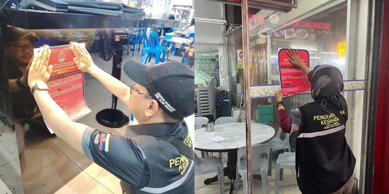 6 Kedai Makan Popular Jalan Alor Diarah Tutup, DBKL Jumpa Lipas & Tikus Di Dapur