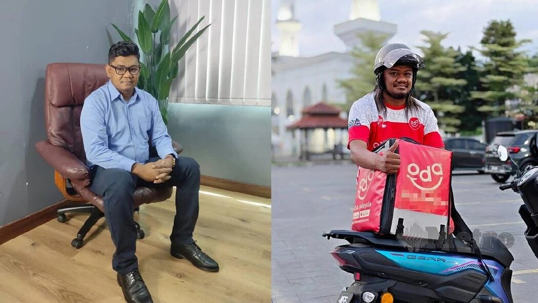 'Saya Terpaksa Korek Duit Syiling Beli Makanan' – Kisah Bekas CEO Syarikat RM6 Juta Kini Jadi Rider