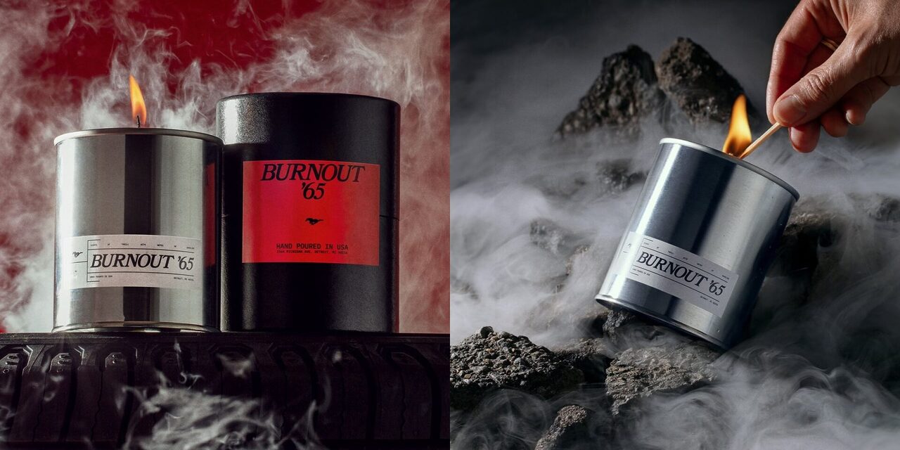 Lilin Edisi Terhad Ini Hasilkan Aroma Asap Tayar Ford Mustang