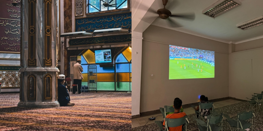 Masjid Di Subang Jaya Ini Jadi 'Port' Tengok World Cup Jam 3 Pagi Sambil Qiamullail