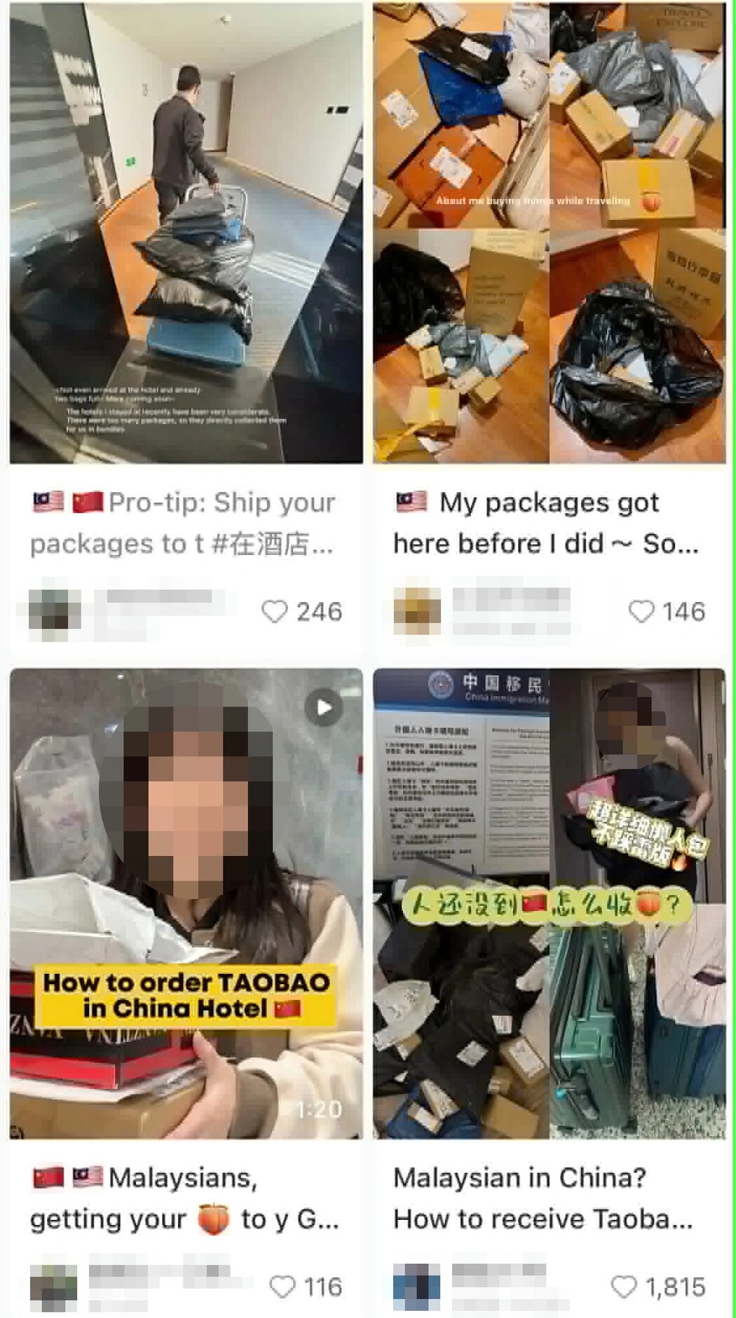 Pelancong Malaysia Dikecam Di China Selepas Pesan 1,200 Bungkusan Taobao Ke Hotel Penginapan
