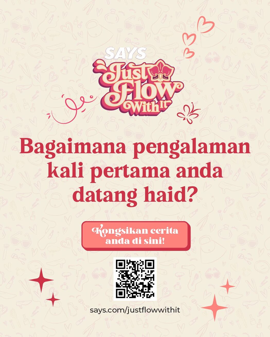 SAYS Lancar Kempen 'Just Flow With It': Tangani Tabu Sosial Melalui Literasi Kesihatan Wanita 2 SAYS Lancar Kempen 'Just Flow With It': Tangani Tabu Sosial Melalui Literasi Kesihatan Wanita