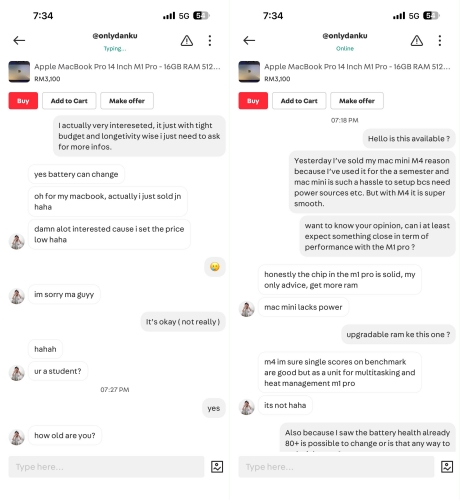 Niat Nak Beli MacBook Tapi Dah Terjual, Pelajar Ini Terpaku Penjual Tiba-Tiba Minta QR Code 2 Niat Nak Beli MacBook Tapi Dah Terjual, Pelajar Ini Terpaku Penjual Tiba-Tiba Minta QR Code
