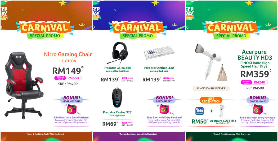 Acer Day Carnival