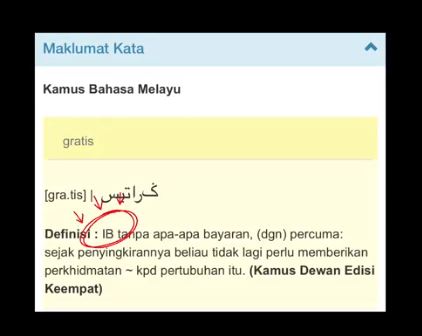 Pempengaruh Tidak Setuju Agensi Kerajaan Guna Perkataan 'Gratis' Dalam Siaran Rasmi 4 Pempengaruh Tidak Setuju Agensi Kerajaan Guna Perkataan 'Gratis' Dalam Siaran Rasmi
