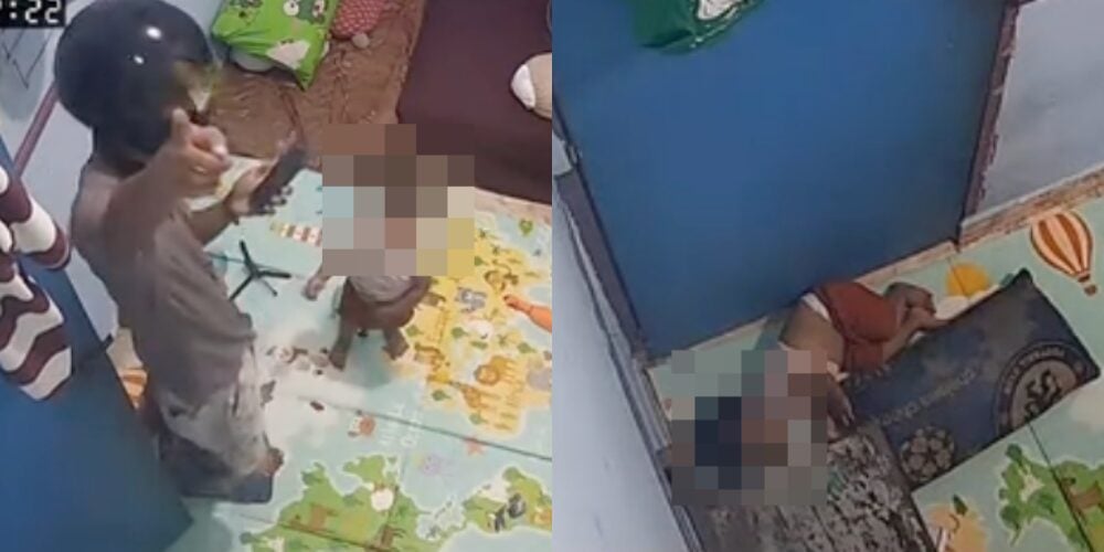 Kamera CCTV Jadi 'Mata' Bapa Tunggal Ini, Momen Anak Menanti Pulang Buat Jutaan Penonton Sebak