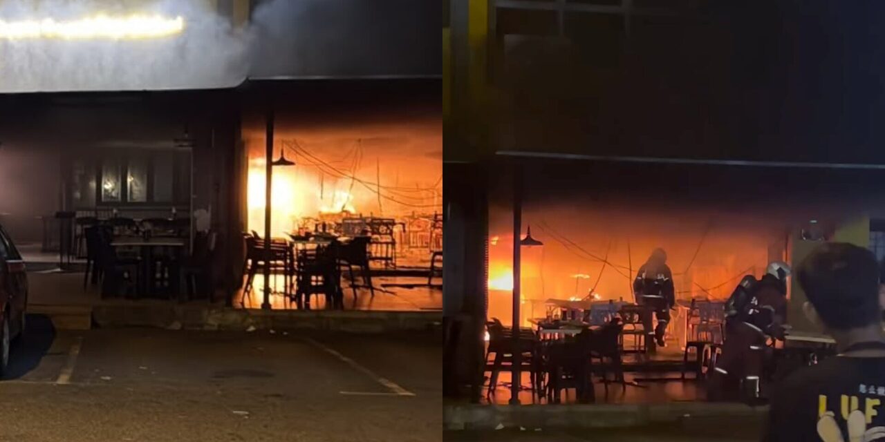 Insiden Kebakaran: Dua Jenama Kedai Ayam Gepuk Terkenal Di Bangi Ditutup Sementara Waktu