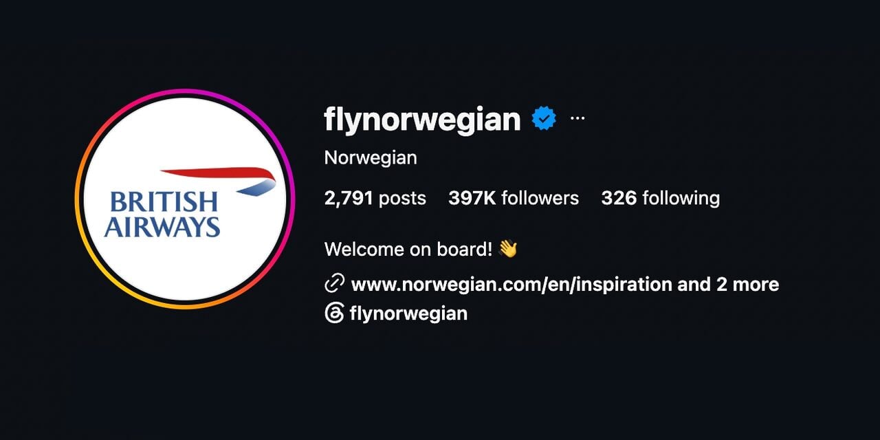Kalah Dengan England Di Piala Dunia, Syarikat Penerbangan Norway Ini 'Gentle' Tukar Gambar Profil Jadi British Airways