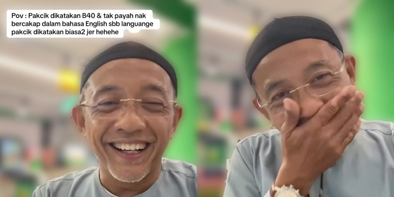 Hanya Tersenyum Dilabel B40 Ketika Pesan Makanan, Netizen Bongkar Rupanya Pak Cik Ini ‘Tidak Kosong’