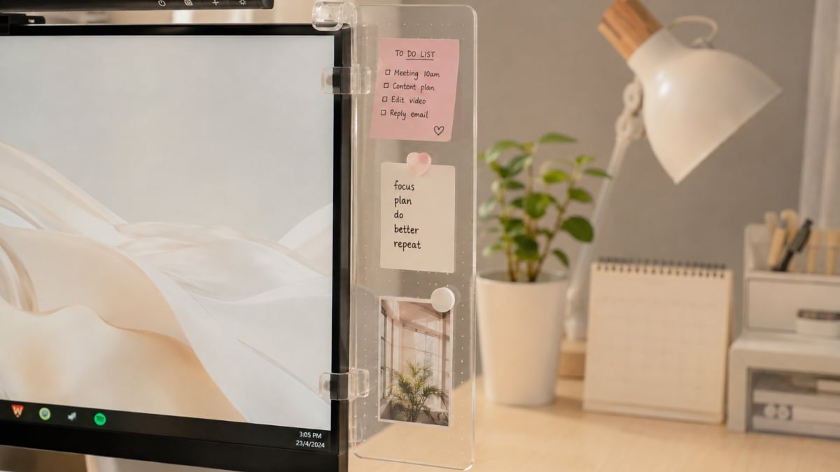 Setup Workstation Nampak Macam Pinterest? Ini 5 Barang Bawah RM50, Meja Terus Kemas & Aesthetic! 2 Setup Workstation Nampak Macam Pinterest? Ini 5 Barang Bawah RM50, Meja Terus Kemas & Aesthetic!