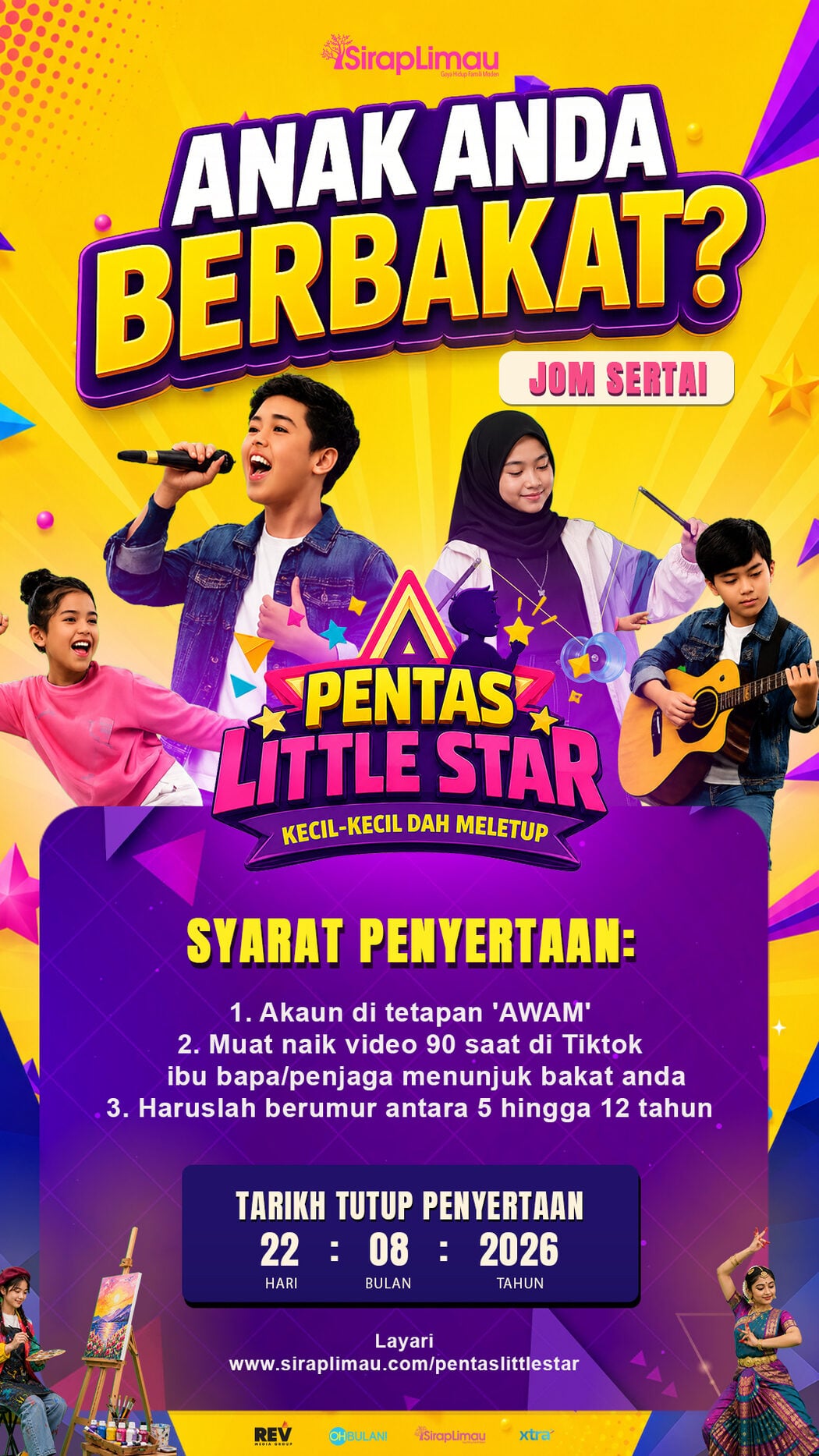 Sirap Limau Lancar Kempen ‘Pentas Little Star’ : Kecil-Kecil Dah Meletup 2 Sirap Limau Lancar Kempen ‘Pentas Little Star’ : Kecil-Kecil Dah Meletup
