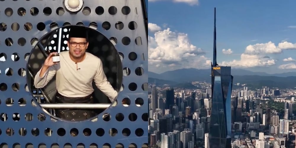 Khairul Aming Lakar Sejarah: Pilih Mercu Tanda Kedua Tertinggi Dunia Untuk Pelancaran Produk Baharu