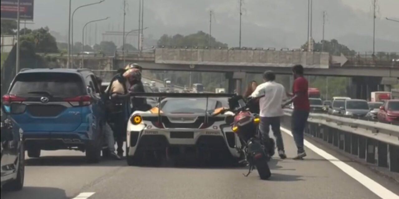 Perselisihan Pemandu Ferrari-Perodua Aruz: Polis Kesan Suspek Insiden Pukul Pengguna Lebuh Raya
