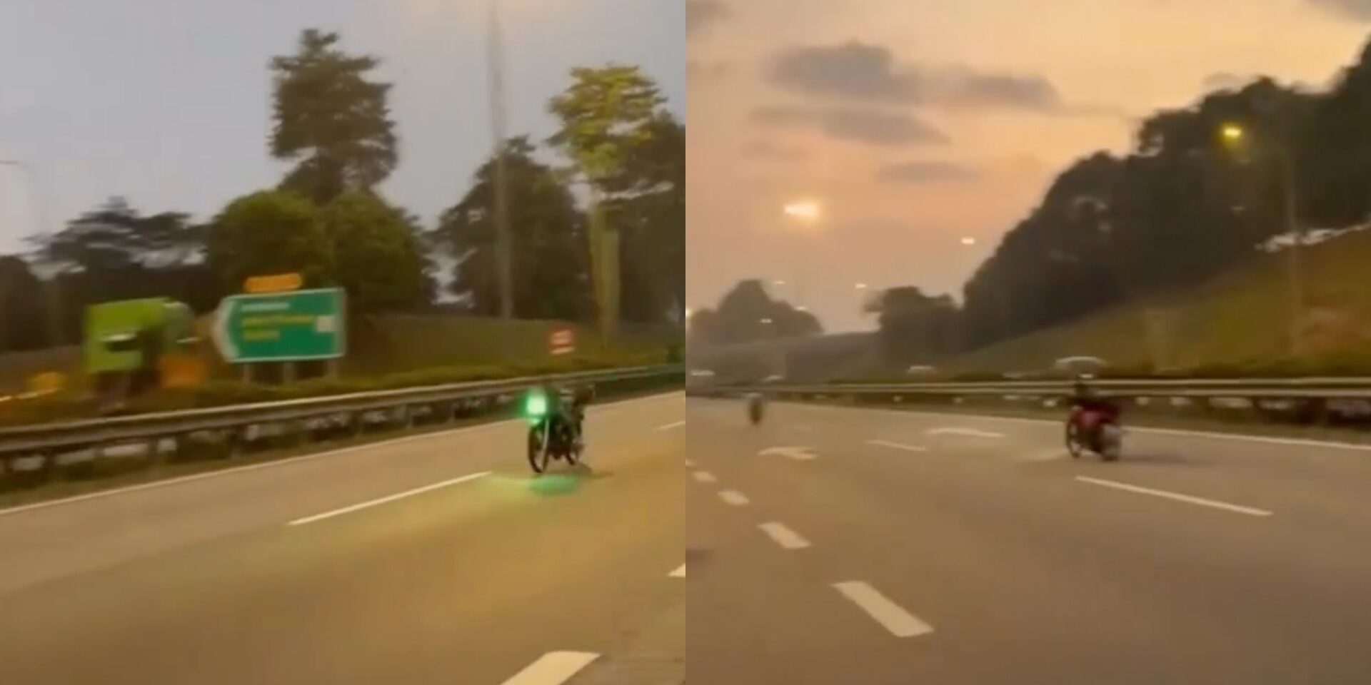 Tutup Jalan Dan Berlumba Di Linkedua, Polis Kulai Kini Kesan Penunggang Motosikal Dalam Video Tular