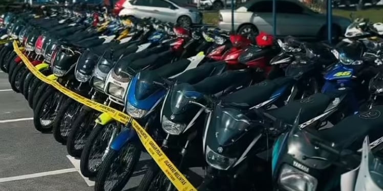 Polis Terengganu Keluarkan 1,850 Saman, Sita 222 Motosikal RXZ Members
