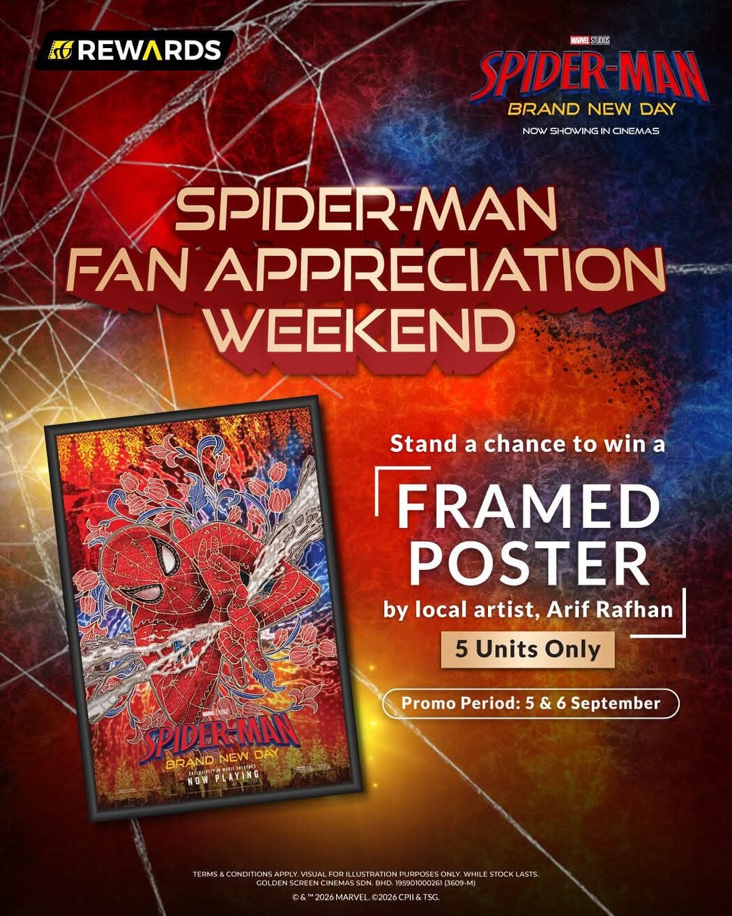 'Tuan Punya Badan Pun Tak Dapat' – Poster Batik Spider-Man Rekaan Anak Tempatan Jadi Buruan Di US