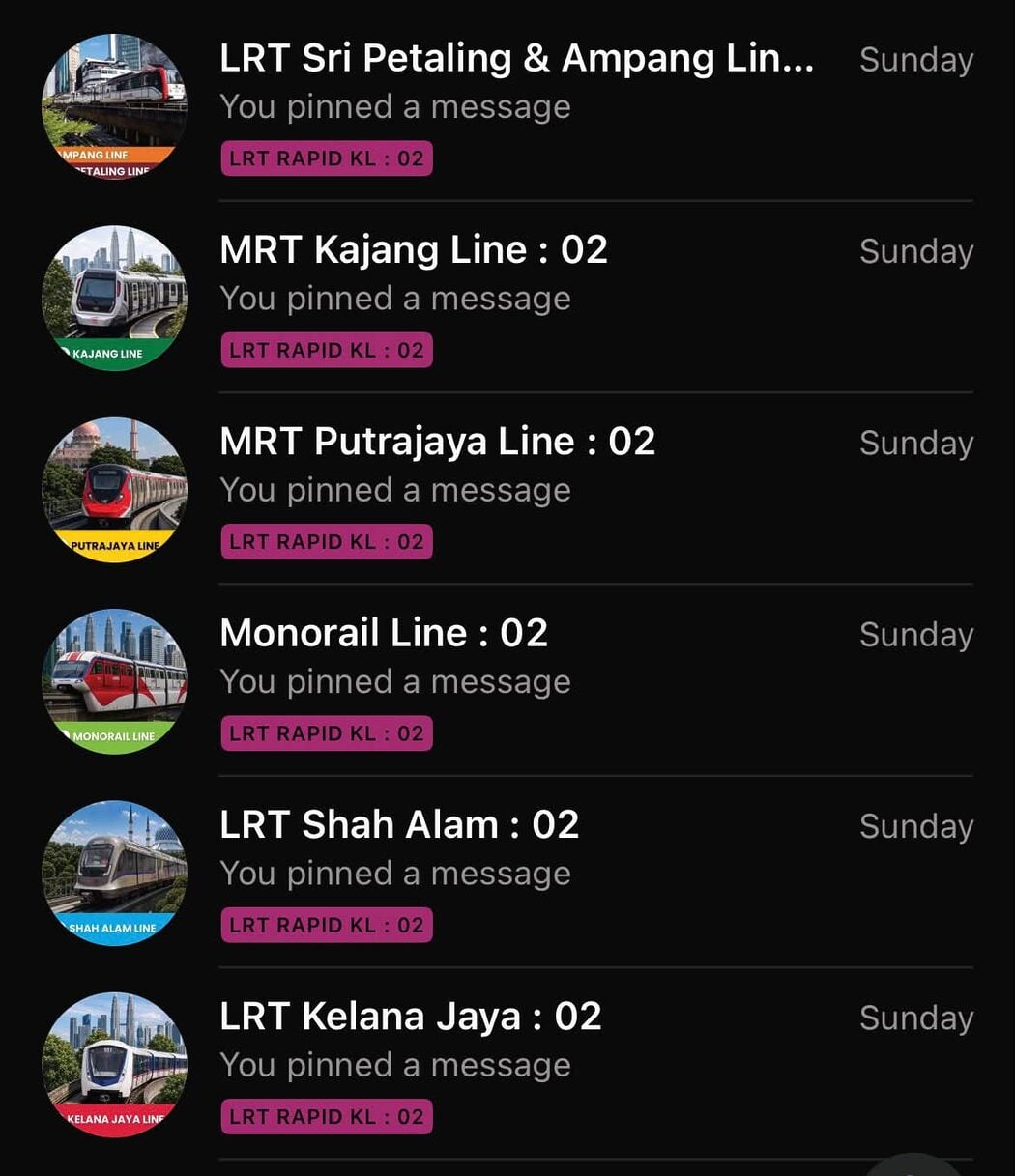 Niat Baik Buat Grup WhatsApp Trafik, Tapi Kenapa RapidKL Tegur Penggunaan Gambar Rasmi? 2 Niat Baik Buat Grup WhatsApp Trafik, Tapi Kenapa RapidKL Tegur Penggunaan Gambar Rasmi?