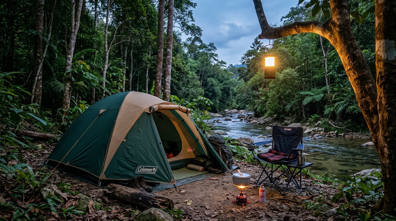 Nak Cuba 'Camping'? Ini 6 Kelengkapan Asas Murah Bawah RM200 Yang Perlu Ada