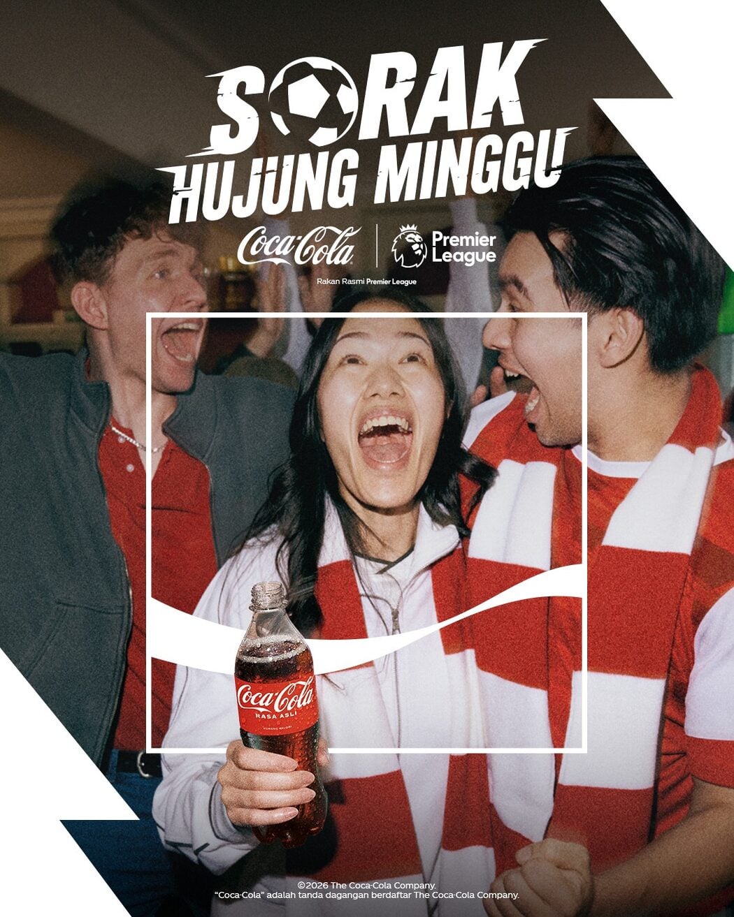 Demam Bola Kembali, Coca-Cola Hidupkan Semula Kemeriahan EPL 2 coca cola