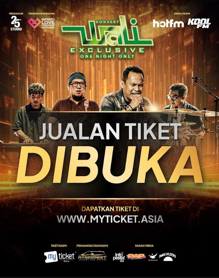 Wali Band Kembali Ke Kuala Lumpur Untuk Konsert “Exclusive One Night Only” 3 Wali Band Kembali Ke Kuala Lumpur Untuk Konsert “Exclusive One Night Only”