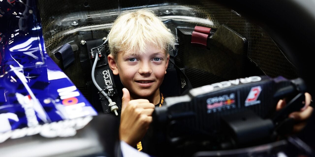 Anak Legenda F1 'Disambar' Pasukan Red Bull