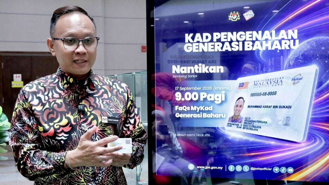 'Hari Pertama Permohonan Meningkat 60%' – Asraf Sukadi Minta Orang Ramai Jangan 'FOMO' Tukar MyKad Baharu