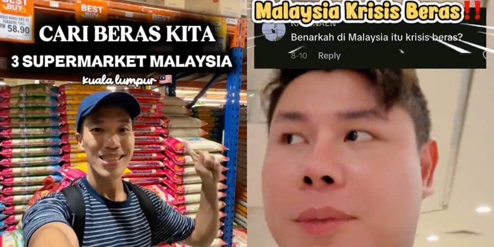 Malaysia Didakwa Import Beras Indonesia? Warga Seberang Ini Turun Padang 'Check' 3 Supermarket