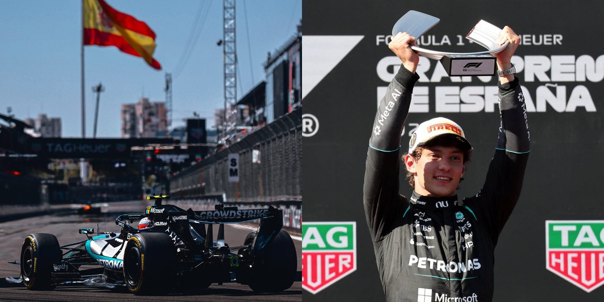 Kimi Antonelli Pintas Verstappen Dan Norris Untuk Juarai Sepanyol GP