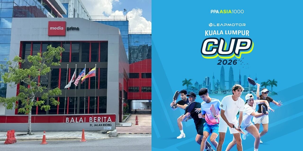 Media Prima Dilantik Rakan Media Rasmi PPA Asia 1000 Leapmotor Kuala Lumpur Cup 2026