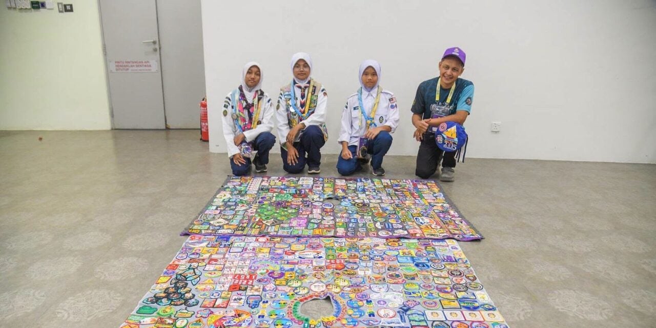 Bermula Minat Suka-Suka, Siapa Sangka Koleksi Pemimpin Pengakap Dari Pontian Ini Cecah 5,000 Lencana