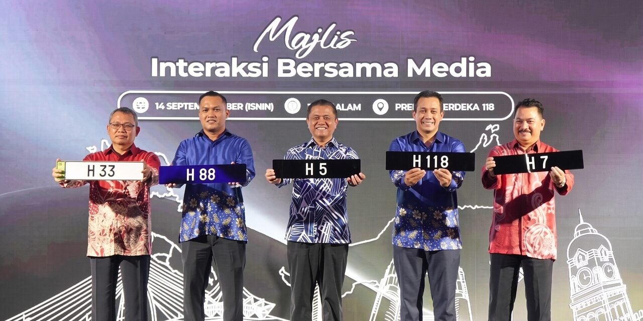 JPJ Raih Lebih RM91.2 Juta: Senarai Keputusan Bidaan Plat Siri 'H'