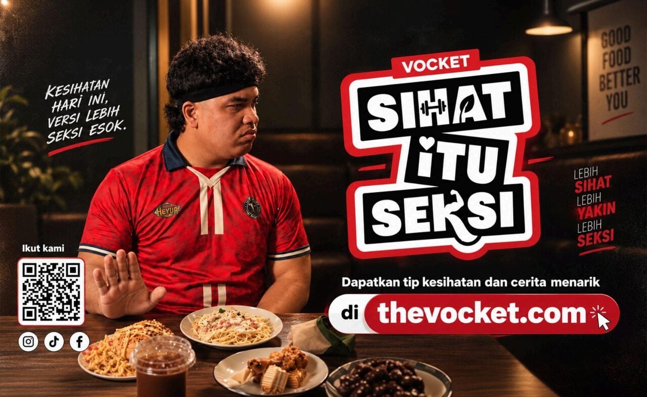 Mahu Ubah Persepsi Kesihatan, The Vocket Lancar Kempen 'Sihat Itu Seksi'